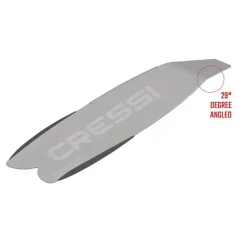 Cressi Gara Modular Impulse Fins Blue Metal