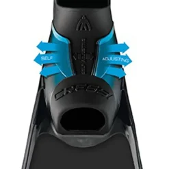 Cressi Gara Modular Impulse Fins Blue Metal