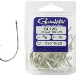Gamakatsu SL12S Big Game Hooks 25-pack