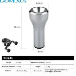 Gomexus Aluminium Knob 24mm