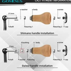 Gomexus Cork Knob 27mm