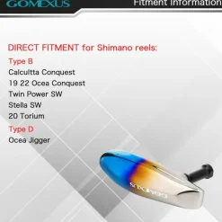 Gomexus Titanium Power Knob 105mm Flame Black
