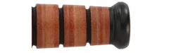 Ka-Bar KB2217 Big Brother Leather Handle Knife with Brown Leather Sheath Serrated Top