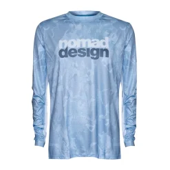 Nomad Design Tech Shirt Camo Splice Blue