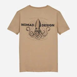 Nomad Design T-Shirt Squidtrex Tan