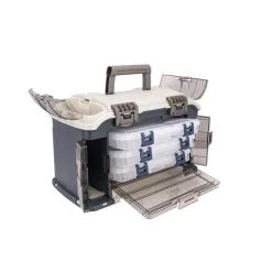 Plano 728001 Angled System Tackle Box 3600 Blue/Silver