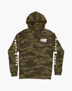 Salty Crew Alpha Fleece Jumper Camo