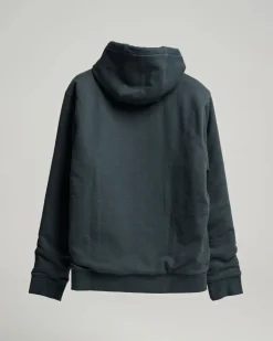 Salty Crew Anchor Quilted Zip Fleece Coal Black