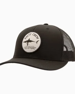 Salty Crew Bruce Retro Trucker Hat Black