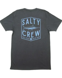 Salty Crew Fishery Standard S/S Tee Charcoal Heather