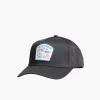 Salty Crew Fly Trap 5 Panel Cap Black