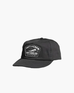 Salty Crew Grindem 5 Panel Cap Black