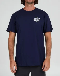 Salty Crew No Slack SS Tee Navy