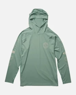 Salty Crew Palomar Perforated Hood Mackerel