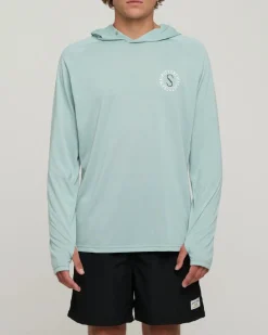 Salty Crew Tentacles Hood Sunshirt Mackerel