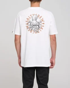 Salty Crew Tentacles Standard S/S Tee White
