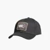 Salty Crew Yellowfin 6 Panel Cap Black
