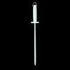 Sicut Sharpening Steel 12inch Medium Cut White Handle
