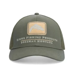 Simms Double Haul Icon Trucker Smokey Olive