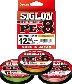 Sunline Siglon PEX8 Orange 150m